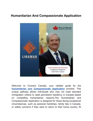 humanitarian and compassionate application