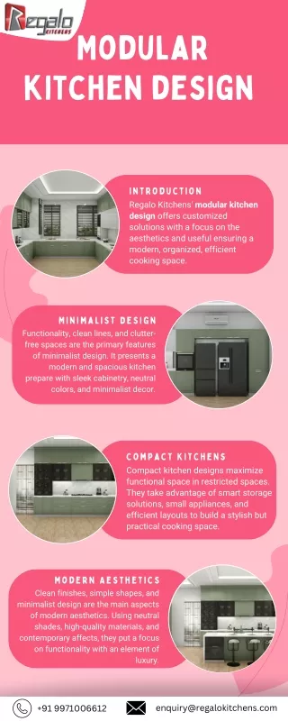modular kitchen design