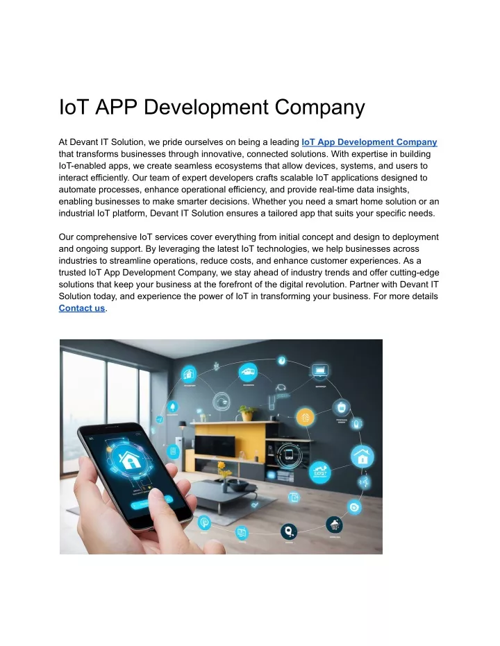 iot app development company