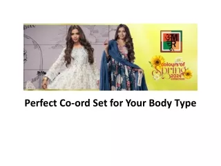 perfect co ord set for your body type