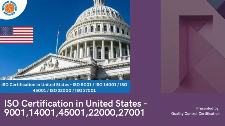 iso certification in united states 9001 14001