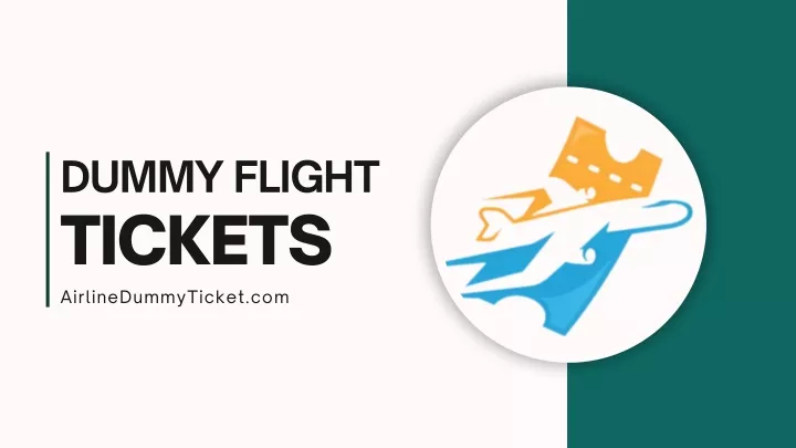 dummy flight tickets airlinedummyticket com