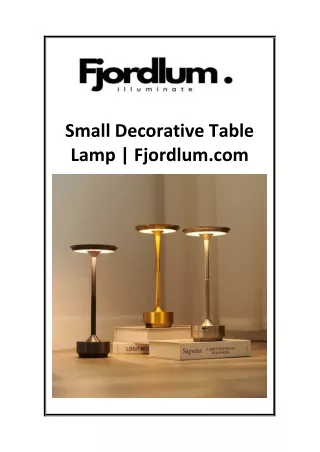 small decorative table lamp fjordlum com