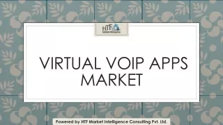 Virtual VoIP Apps Market