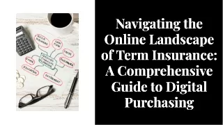 term insurance buy online