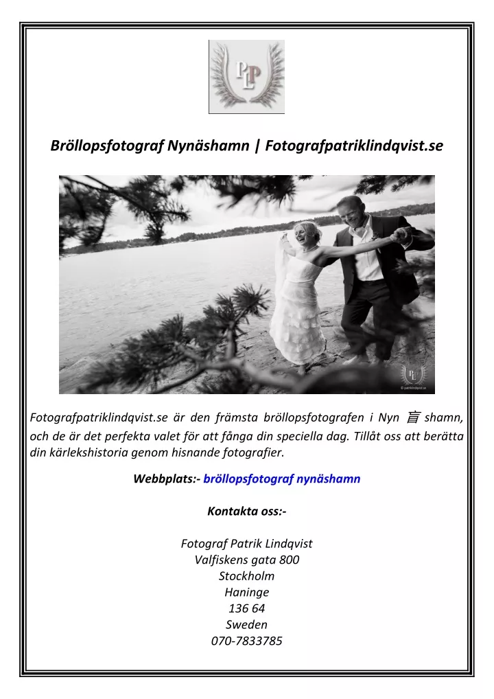 br llopsfotograf nyn shamn