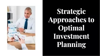 best investment plan