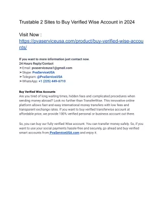 How Long Does It Take For Wise To Verify Your Account 202-2025?