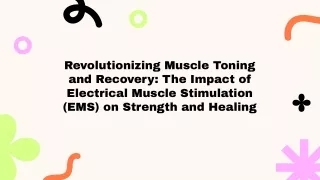 revolutioni ing muscle toning and recovery