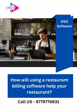 Restaurant Billing Software for your Business