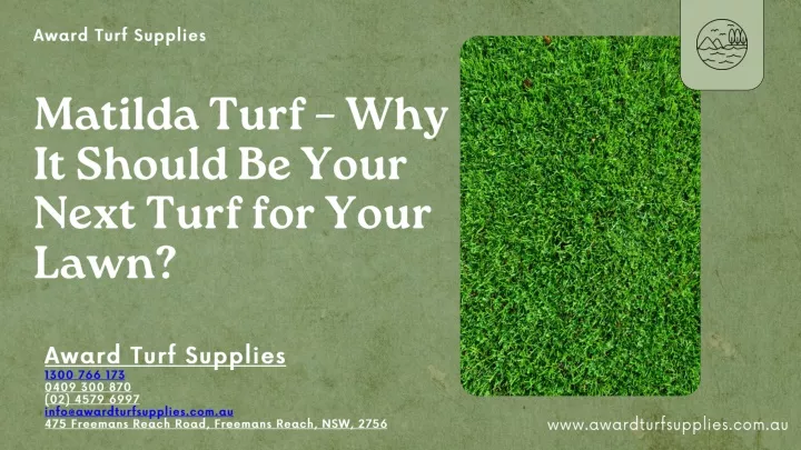 award turf supplies