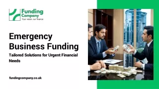 Tailored Solutions for Urgent Financial  Needs