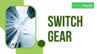 สวิตช์เกียร์ | Schneider Electric Thailand