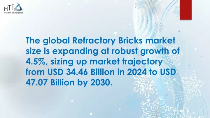 the global refractory bricks market size