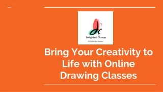 Unleash Your Creativity with Online Drawing Classes