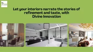 Affordable Interior Design Company in Gurgaon | Divine Innovation