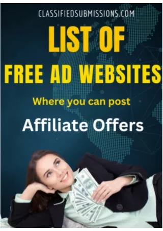 Download Our Free eBook 50  Websites to Post Your Affiliate Offers for FREE!