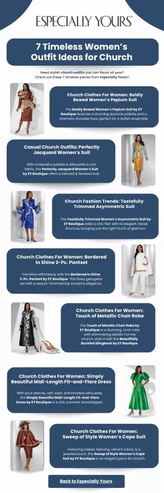 7 Timeless Women’s Outfit Ideas for Church