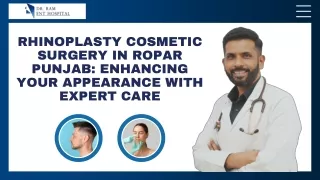 Rhinoplasty Cosmetic Surgery