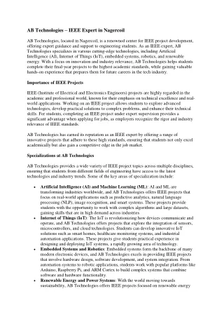 ab technologies ieee expert in nagercoil
