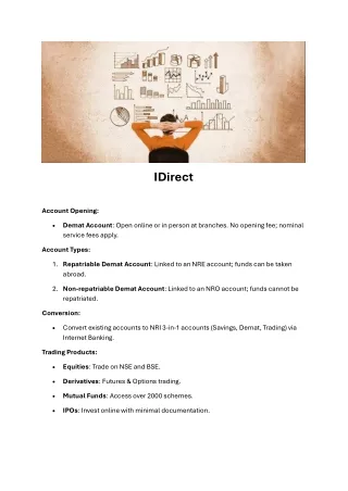 IDirect - ICICI NRI Banking