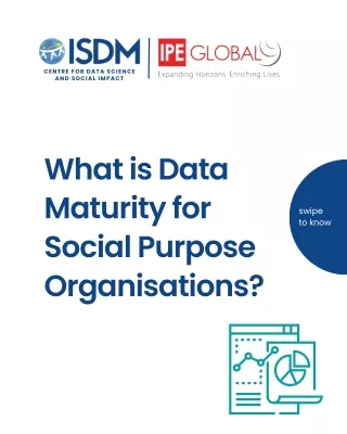 What is Data Maturity for Social Purpose Organisations