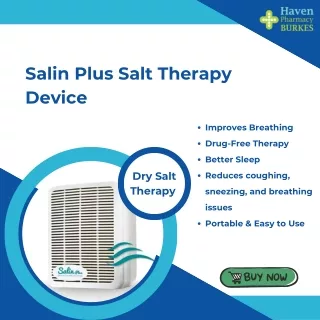 Salin Plus Salt Therapy Device