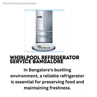 Whirlpool washing machine service bangalore