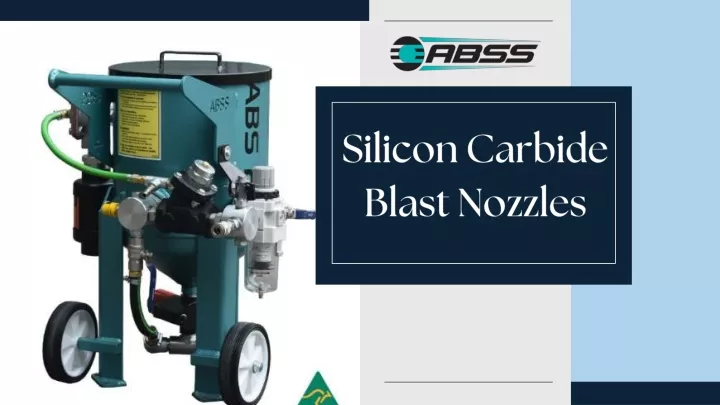 silicon carbide blast nozzles