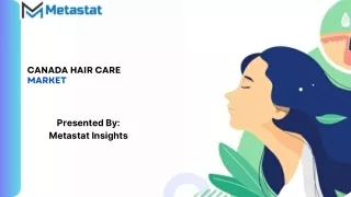 canada hair care market