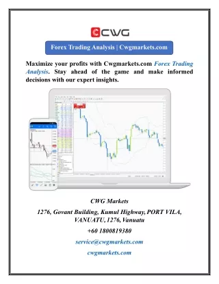 Forex Trading Analysis  Cwgmarkets.com