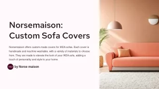 Most Beautiful IKEA Sofa Covers | New Stylish Covers for IKEA Sofas by NorseMais