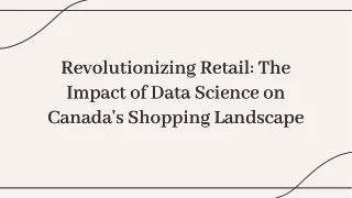 How Data Science is Transforming Retail Industry