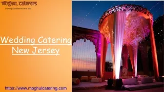 Wedding Catering New Jersey