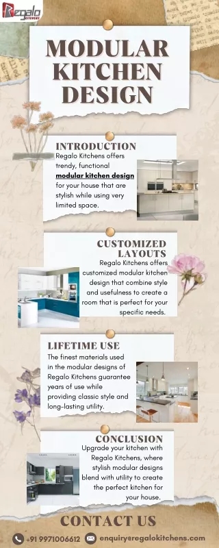 modular kitchen design