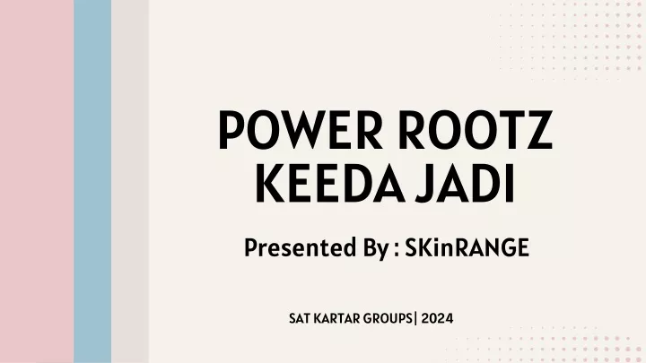 power rootz keeda jadi