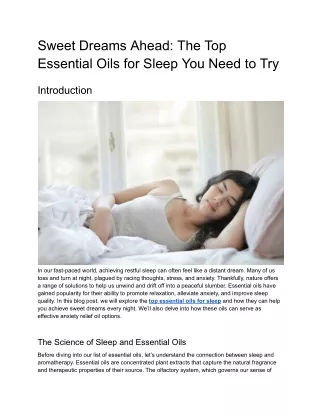 Sweet Dreams Ahead_ The Top Essential Oils for Sleep You Need to Try