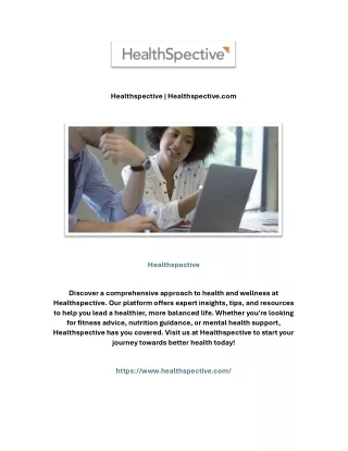 healthspective healthspective com