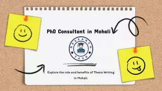 phd consultant in mohali