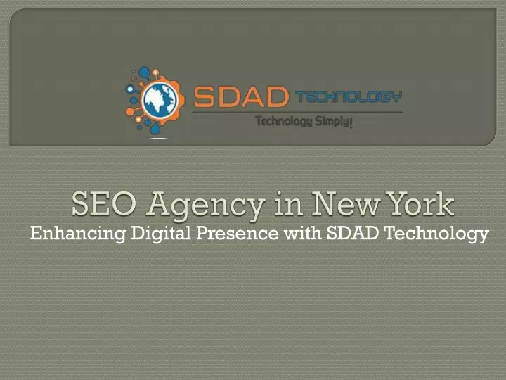 enhancing digital presence with sdad technology