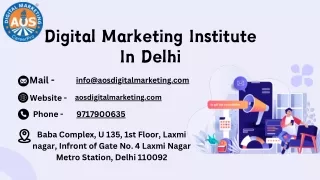 Digital Marketing Institute In Delhi