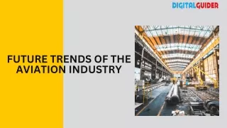 future trends of the aviation industry