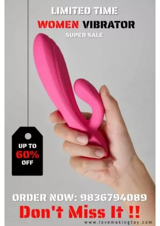 Super Sale! Women Vibrator Call 9836794089