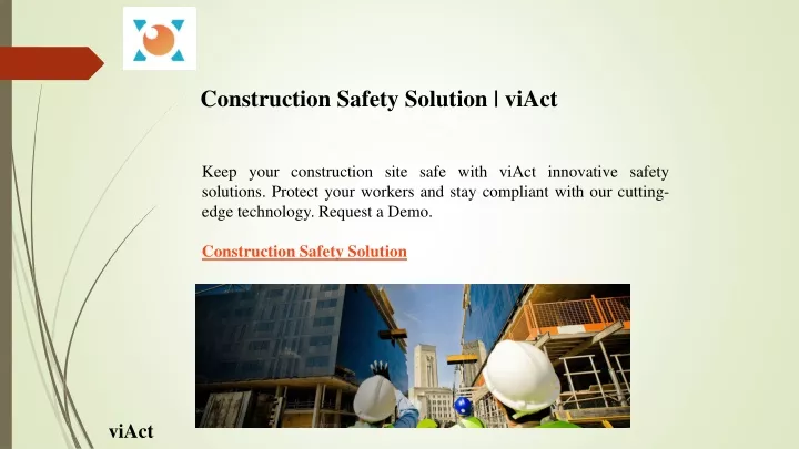 construction safety solution viact