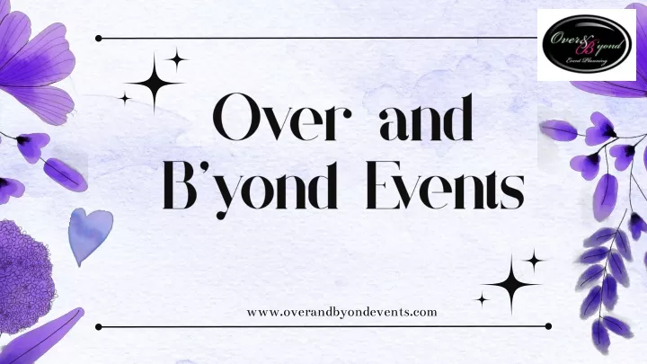 over and b yond events