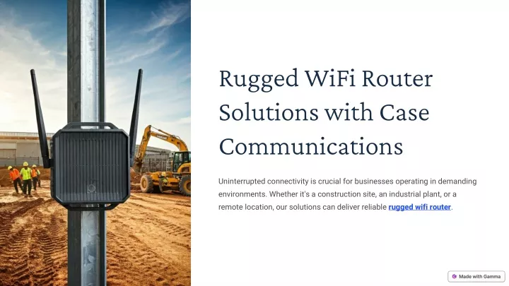 rugged wifi router solutions with case