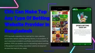 Leading Betting Website Provider in Bangladesh