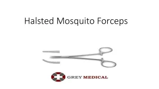 halsted mosquito forceps