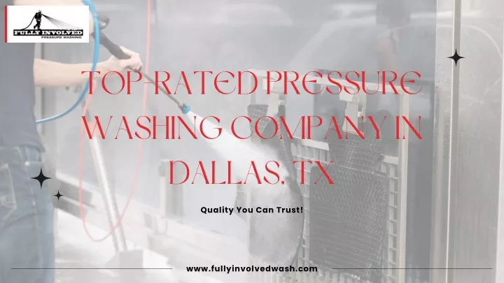 top rated pressure washing company in dallas tx