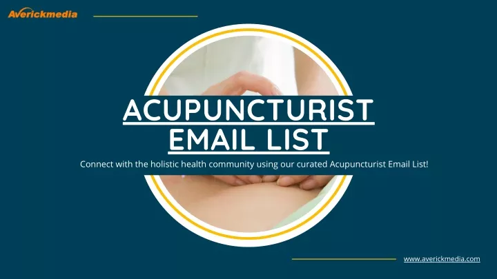 acupuncturist email list